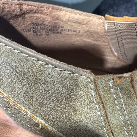 Eurosoft by Sofft Suede Leather Heeled Wingtip Ankle Booties, Women's Sz 11 - Picture 8 of 10